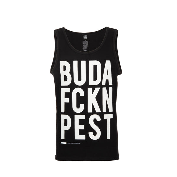 BFP Classic Vertical logo Mens Tank - Black