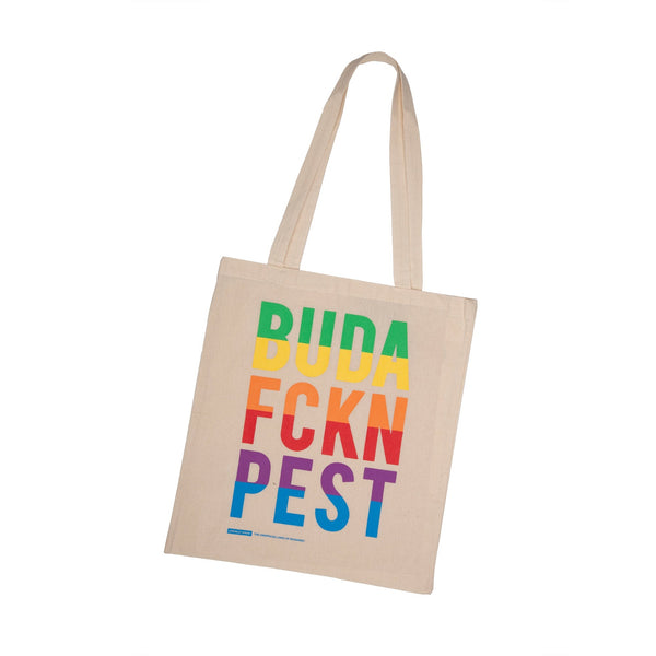 BFP Tote Bag Natural - Rainbow