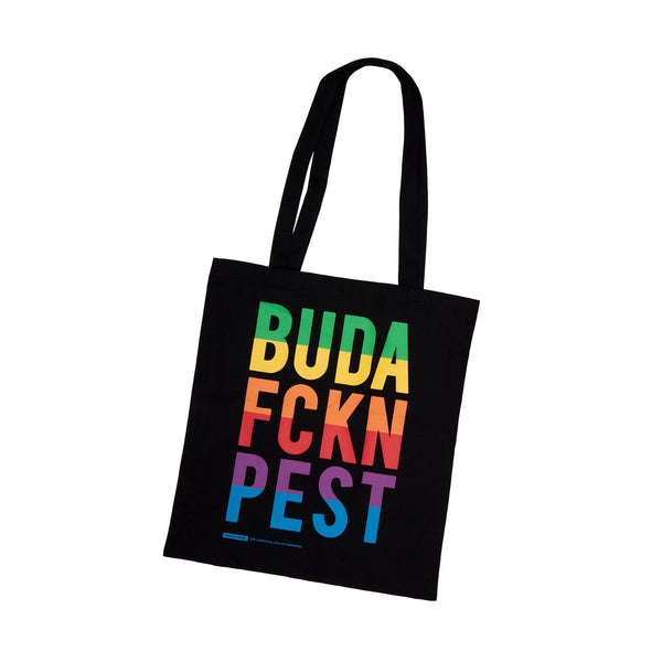 BFP Tote Bag Black - Rainbow