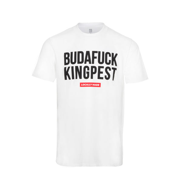 BFP BUDAFUCK KINGPEST Mens Tee - White