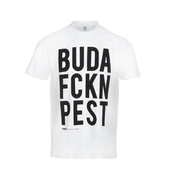 BFP Classic Vertical logo Mens Tee - White