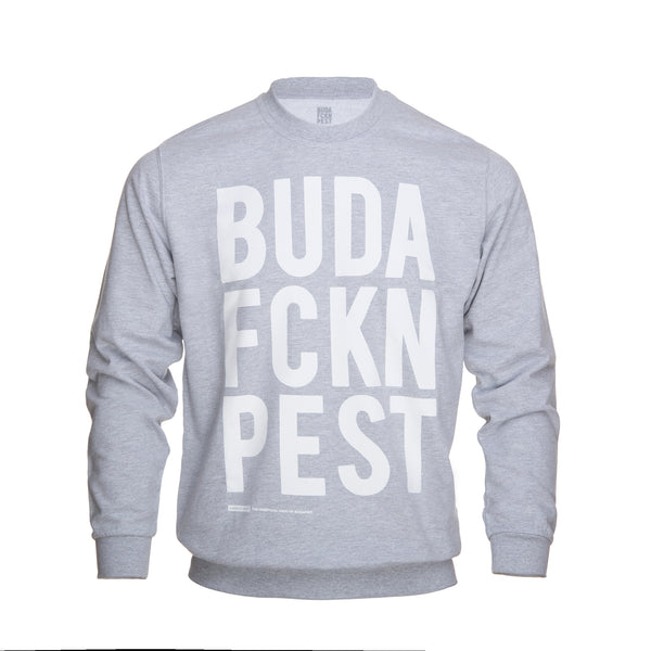 BFP CLASSIC VERTICAL LOGO CREWNECK - SPORTSGREY