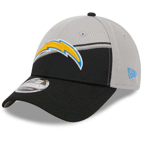 New Era Los Angeles Chargers NFL Sideline 2023 Grey 9FORTY Stretch Snap Baseball sapka