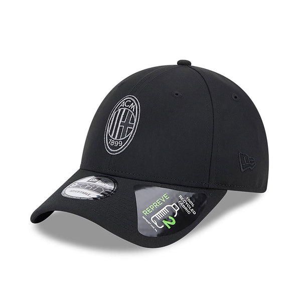 New Era AC Milan Repreve Black 9FORTY baseball sapka