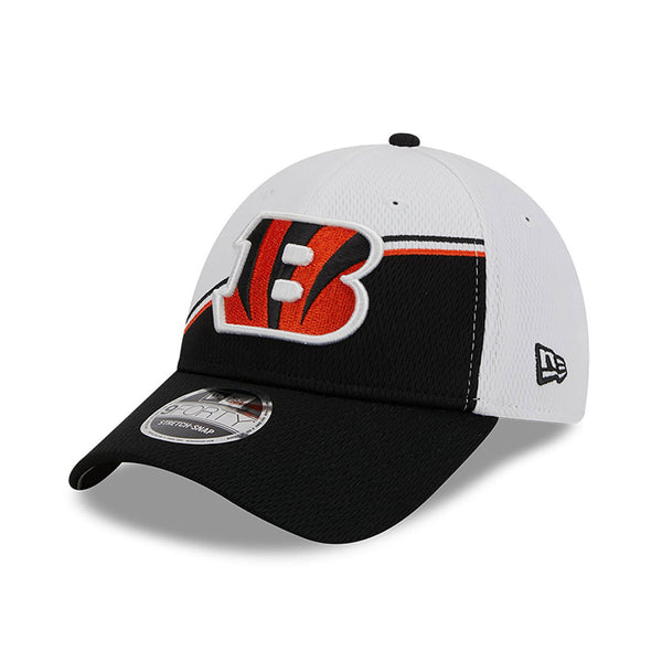 New Era Cincinnati Bengals NFL Sideline 2023 White 9FORTY Stretch Snap Baseball sapka