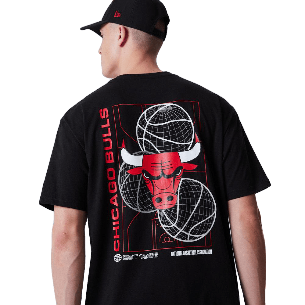 New Era Chicago Bulls Basketball Graphic póló - Sportmania.hu