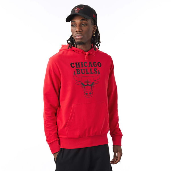 New Era Chicago Bulls NBA Foil Red kapucnis pulóver - Sportmania.hu