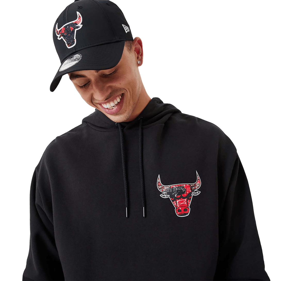 New Era Chicago Bulls NBA Infill Team Logo Black pulóver - Sportmania.hu