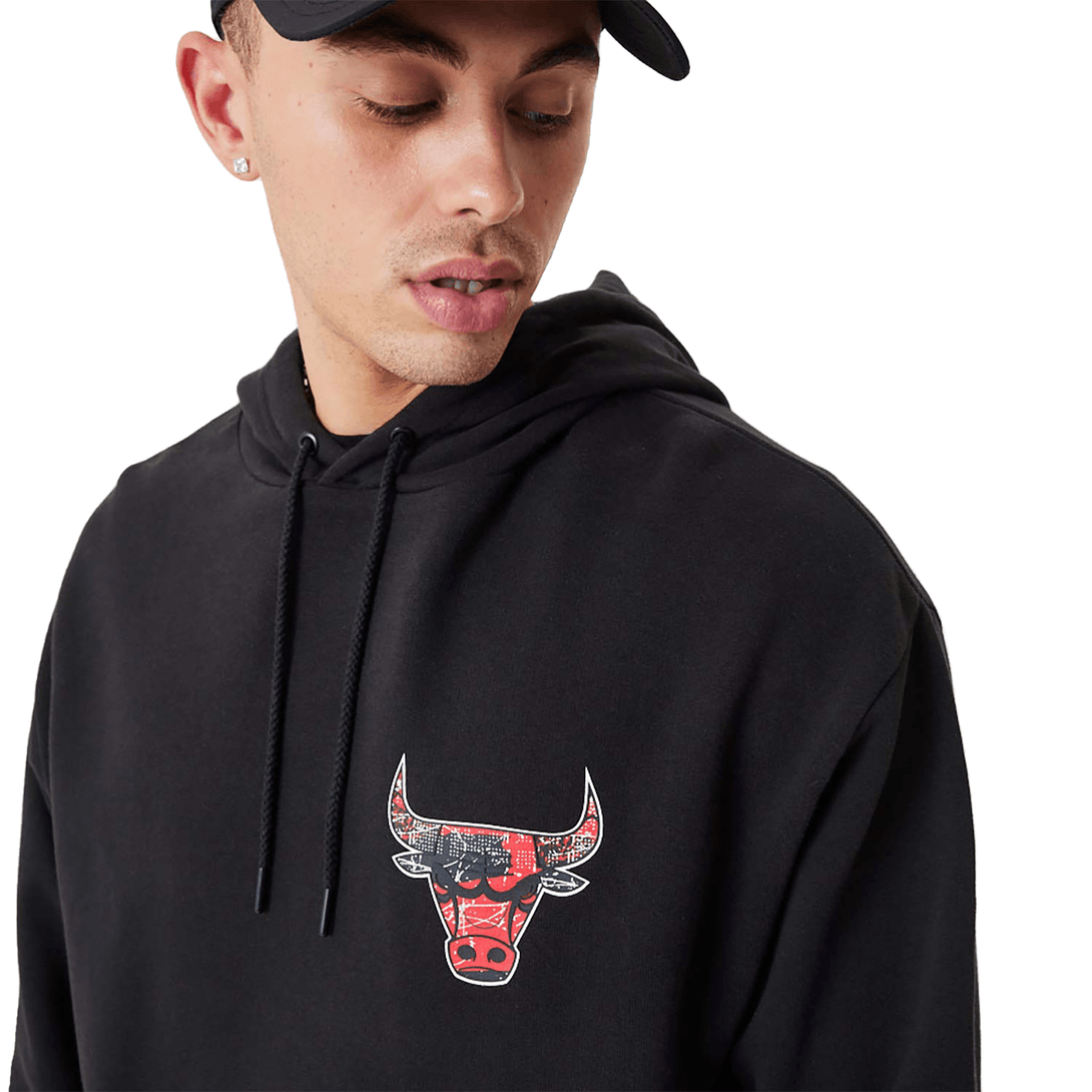 New Era Chicago Bulls NBA Infill Team Logo Black pulóver - Sportmania.hu