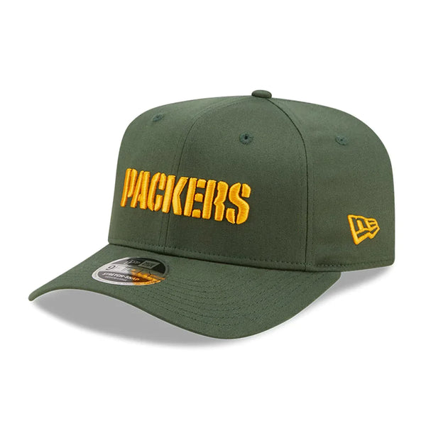 New Era Green Bay Packers NFL Team Wordmark 9FIFTY Snapback - Sportmania.hu