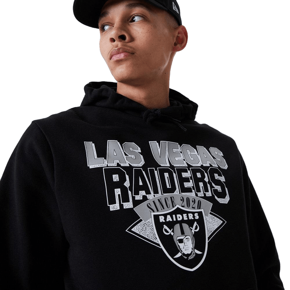 New Era Las Vegas Raiders NFL Team Logo Black kapucnis pulóver - Sportmania.hu