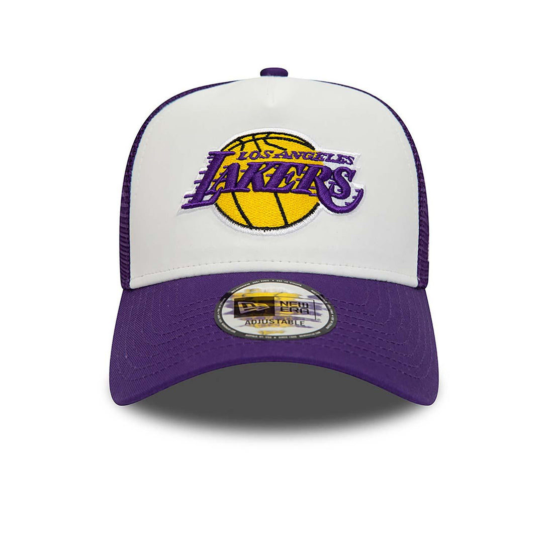 New Era Los Angeles Lakers Team Colour Purple A-Frame Trucker sapka - Sportmania.hu