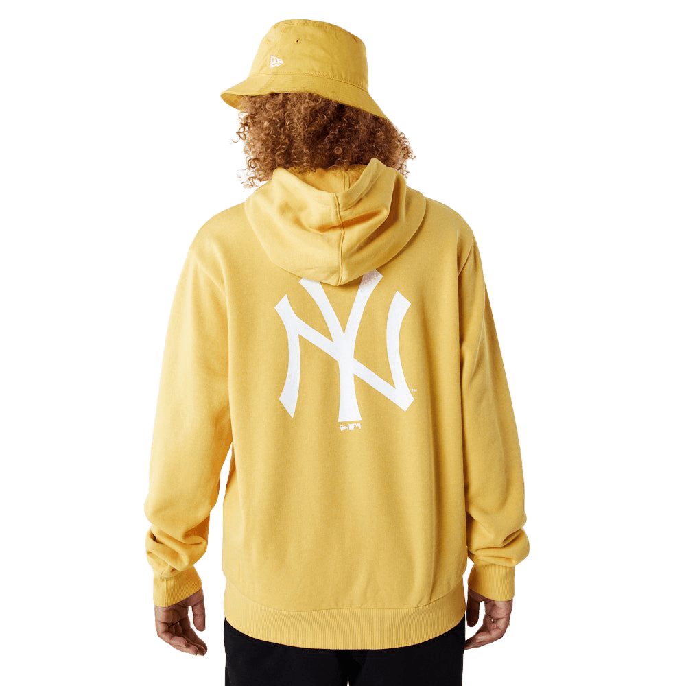 New Era New York Yankees League Essential Pastel Yellow kapucnis pulóver - Sportmania.hu