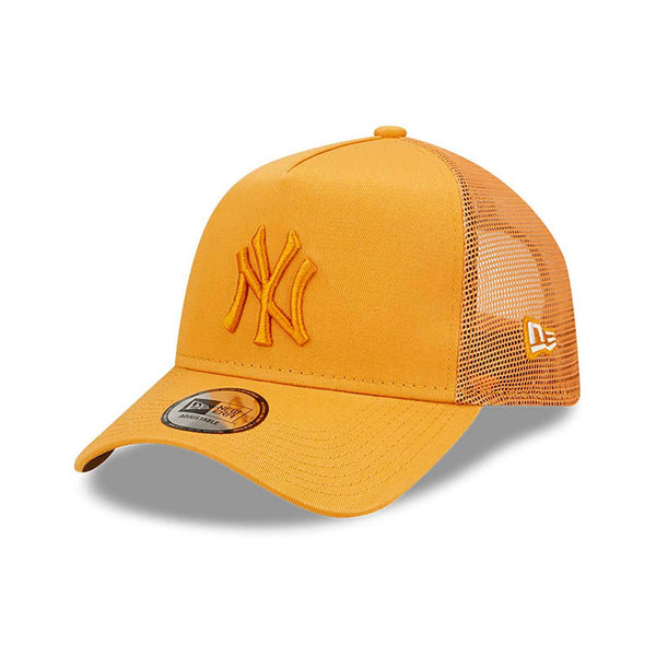 New Era New York Yankees Tonal Mesh Orange A-Frame Trucker - Sportmania.hu
