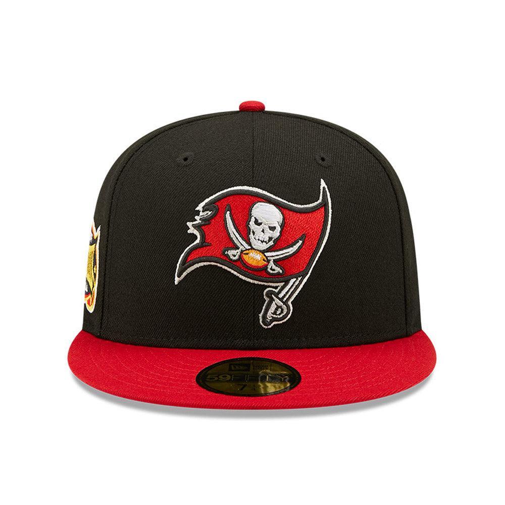 New Era NFL Tampa Bay Buccaneers Side Patch Black 59FIFTY fullcap - Sportmania.hu