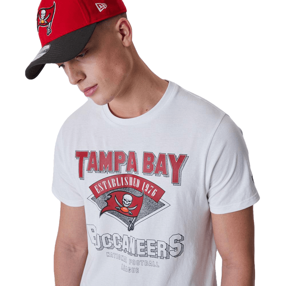 New Era Tampa Bay Buccaneers NFL Team Wordmark White póló - Sportmania.hu