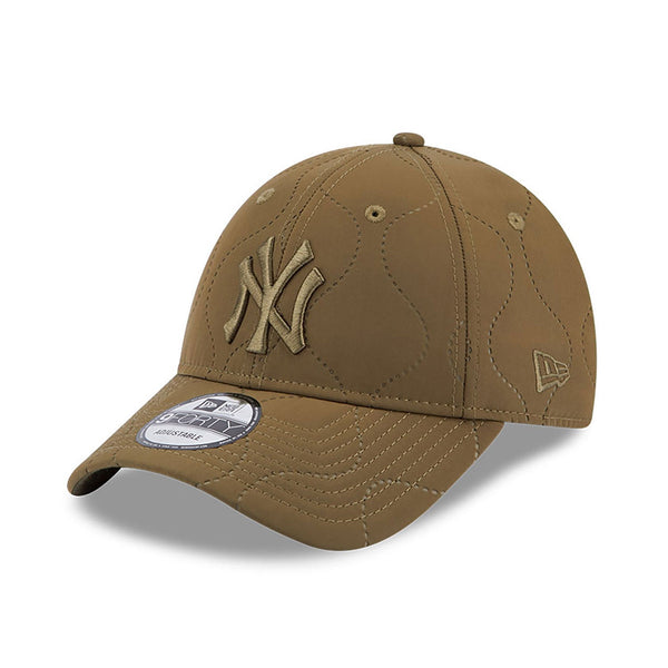 New Era New York Yankees MLB Quilted Green 9FORTY Baseball sapka